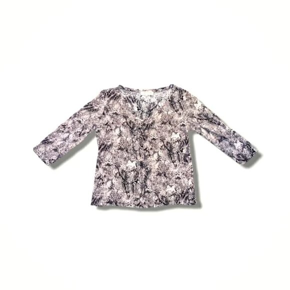 5 Piece Bundle of Purple Tops and Fringe Scarf Vintage Mix - Picture 6 of 15